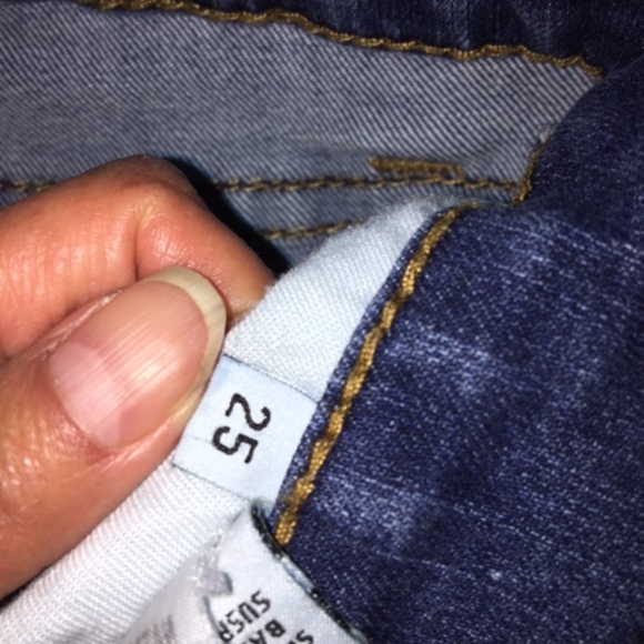 Hudson Skinny Jeans Size 25 - Picture 3 of 7